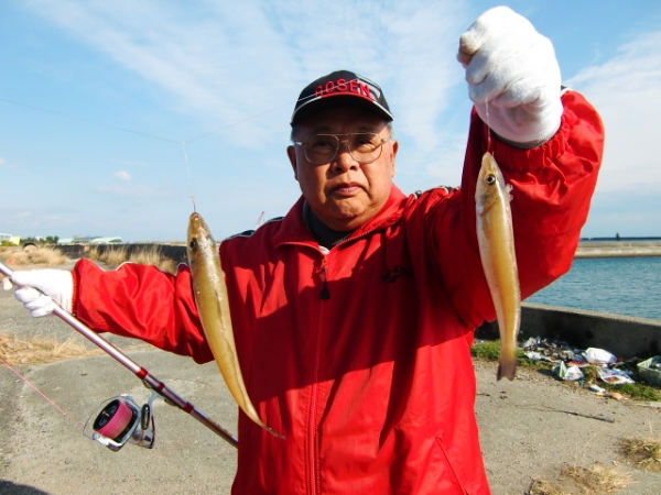 砂紋で新年早々、最高の釣り！　　兵庫県