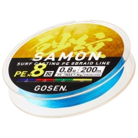 3520円 ゴーセン テクミー テーパーちから糸 6本 PEライン0