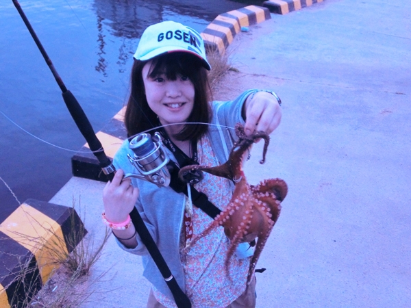 ドンペペで手軽にタコ釣りを楽しみました　　兵庫県