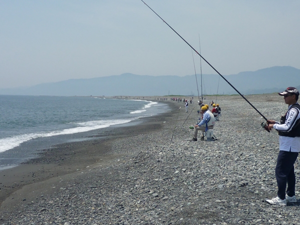 砂紋８ブレイドでキス釣りをエンジョイ　　静岡県